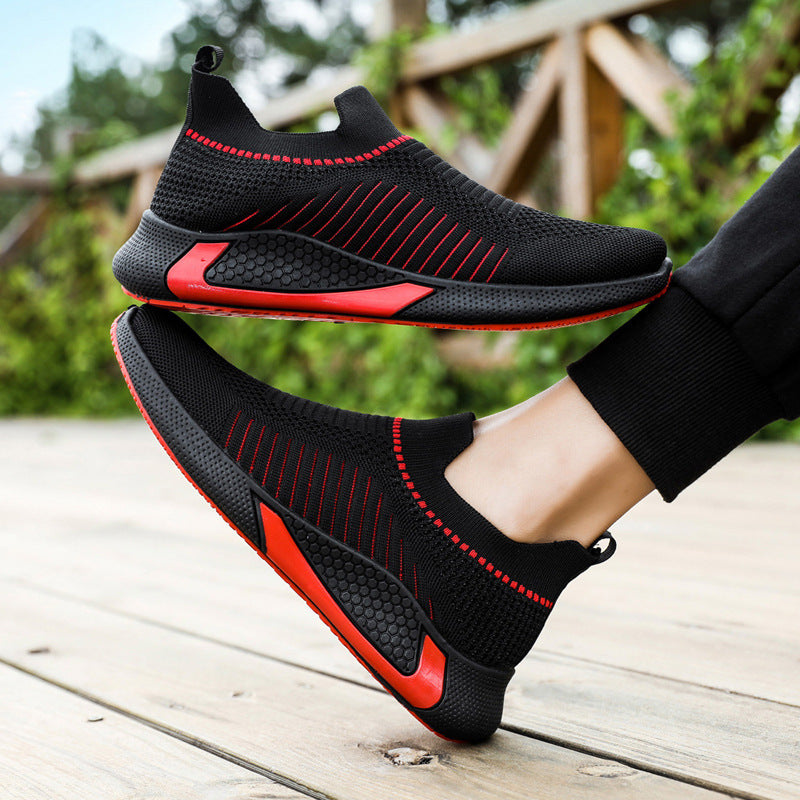 Outdoor Breathable Slip-on Lightweight Running Sports Shoes