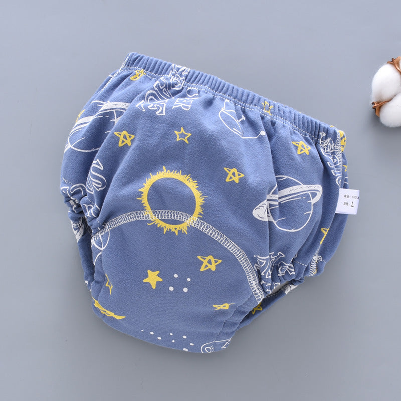 Baby Washable 6-layer Gauze Training Pants