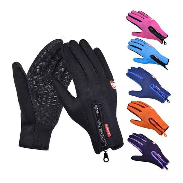 Touch Screen Riding Motorcycle Sliding Waterproof Sports Gloves