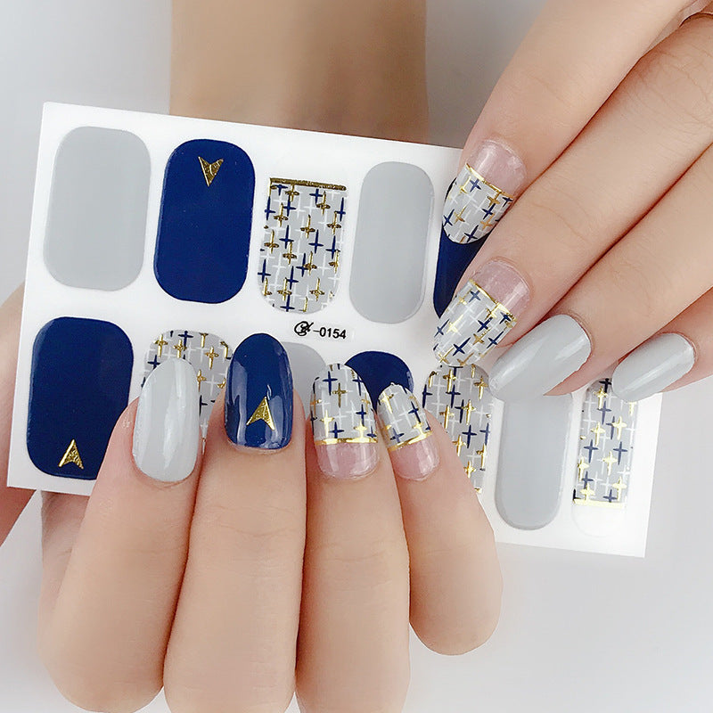 Imitation 3D Hot Nail Stickers