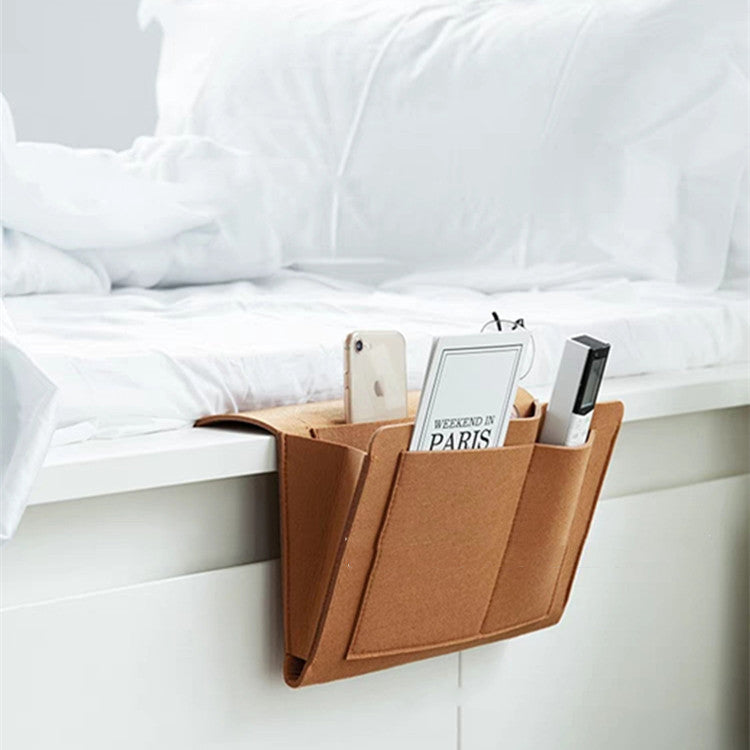 Pocket Felt Bedside Storage Bag