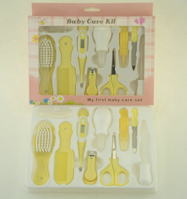 10 Piece Set Baby Manicure Clamp Nail Clipper Set