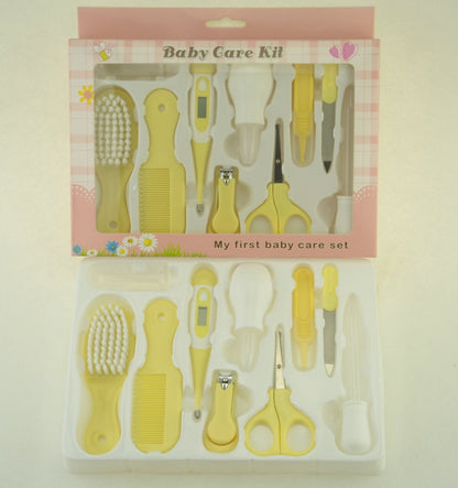 10 Piece Set Baby Manicure Clamp Nail Clipper Set