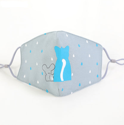 Kids Cartoon Cotton Facial Mask