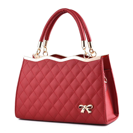 Crossbody Shoulder Bag With Bow