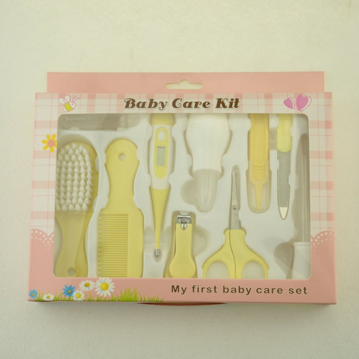 10 Piece Set Baby Manicure Clamp Nail Clipper Set