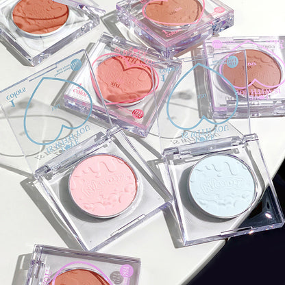 Cha Cha Peach Heart Monochrome Blush