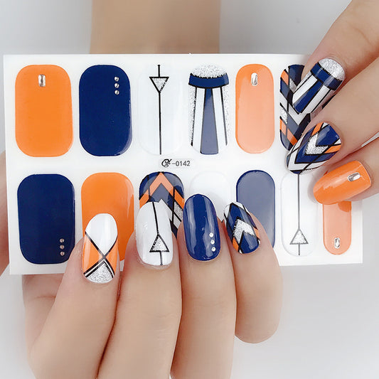 Imitation 3D Hot Nail Stickers