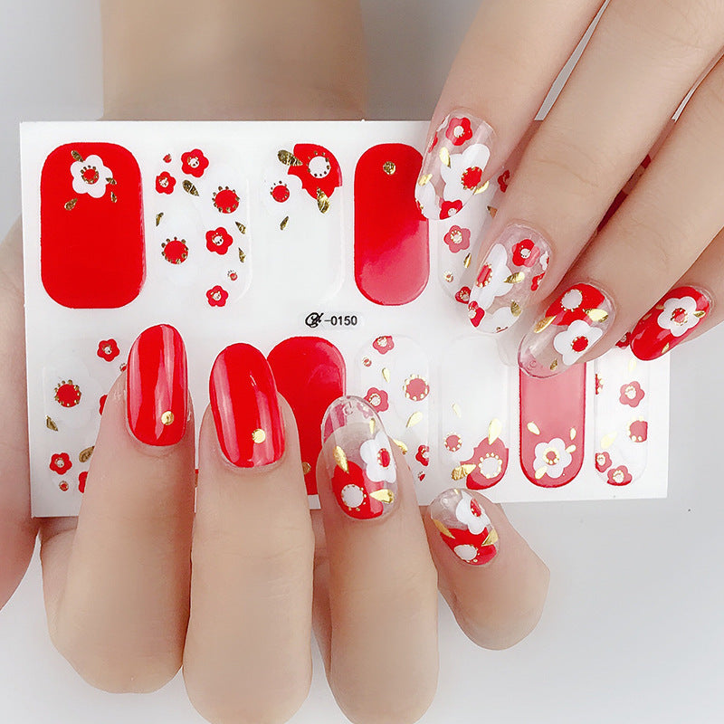 Imitation 3D Hot Nail Stickers