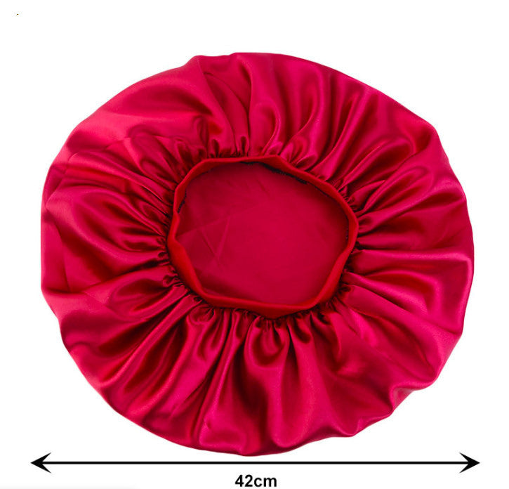 Beauty Silk Bonnet Sleep Night Cap