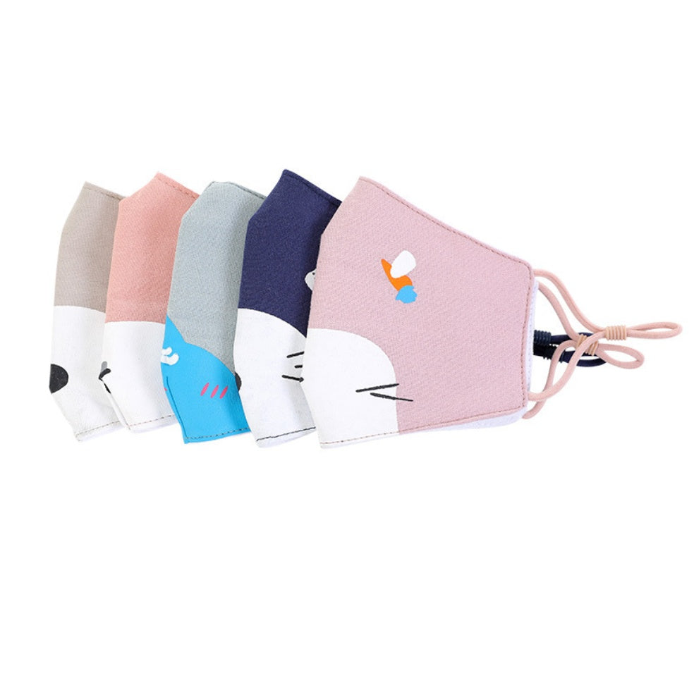 Kids Cartoon Cotton Facial Mask