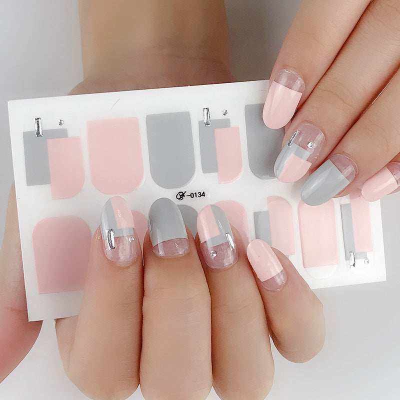 Imitation 3D Hot Nail Stickers