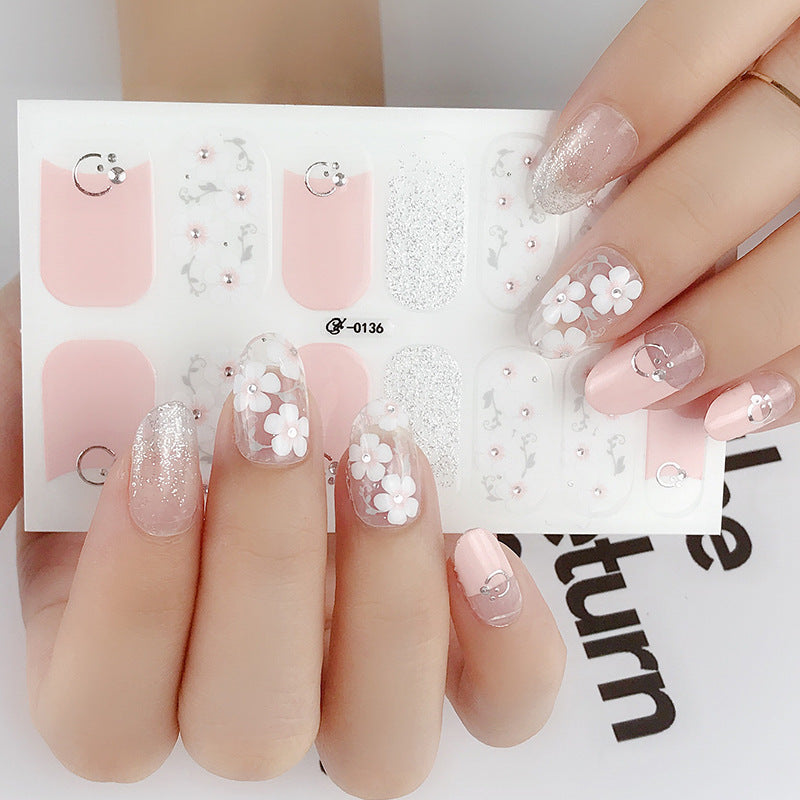 Imitation 3D Hot Nail Stickers