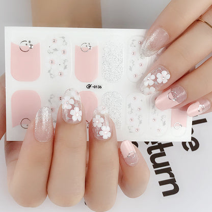 Imitation 3D Hot Nail Stickers