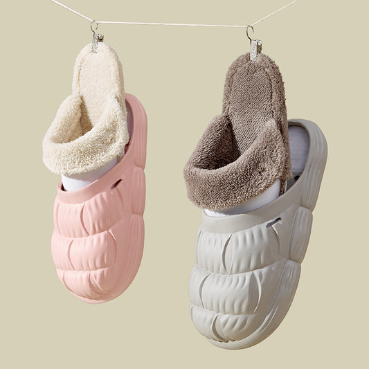 Waterproof, Non-Slip, Fluffy And Fuzzy Indoor Slippers