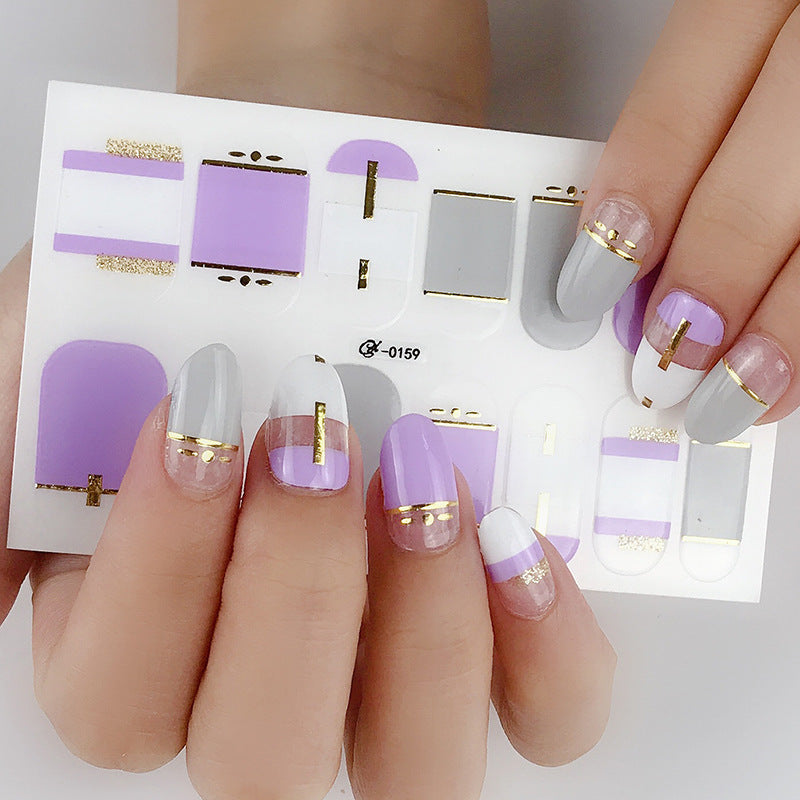 Imitation 3D Hot Nail Stickers