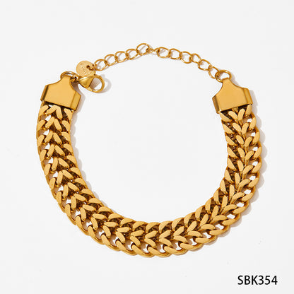 Electroplating Stainless Steel Bracelet