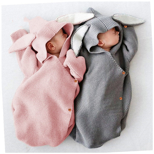 Baby Sleeping Rabbit Knitted Hold Blanket