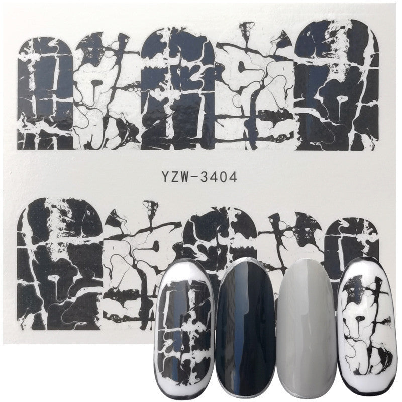 Cute Smiley Cactus Nail Art Stickers