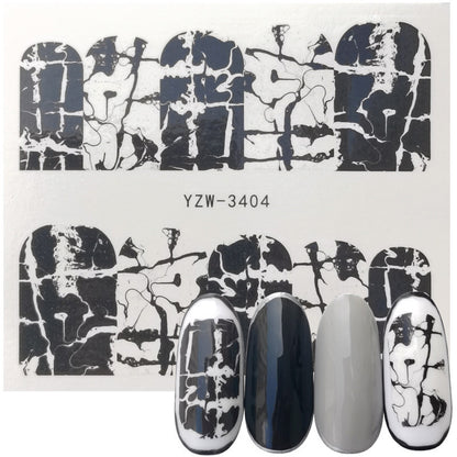 Cute Smiley Cactus Nail Art Stickers