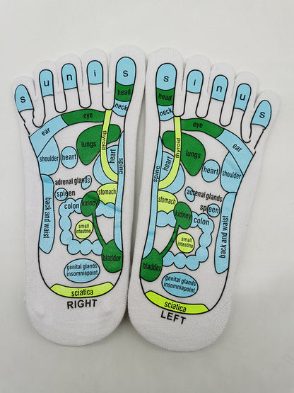 Massage Relieve Tired Feet  Acupressure Foot Massager Reflexology Socks