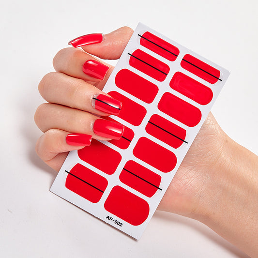 Trendy Waterproof Nail Sticker