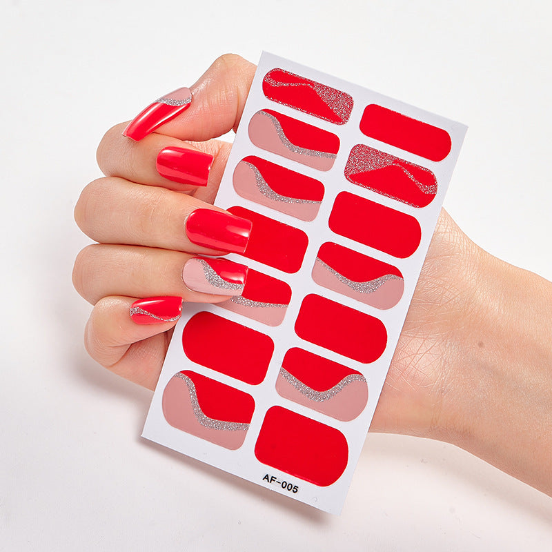 Trendy Waterproof Nail Sticker