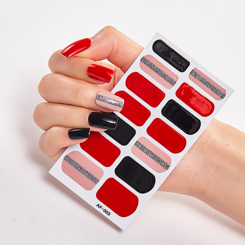 Trendy Waterproof Nail Sticker