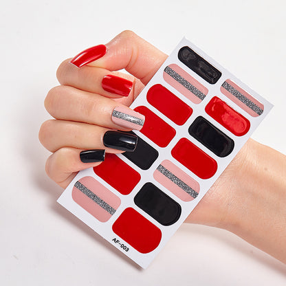 Trendy Waterproof Nail Sticker