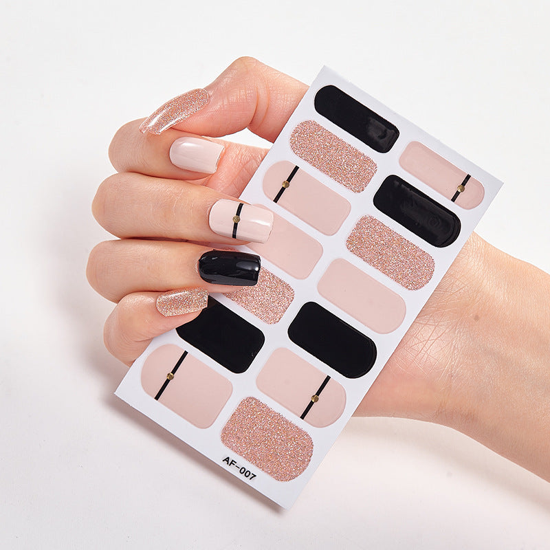 Trendy Waterproof Nail Sticker