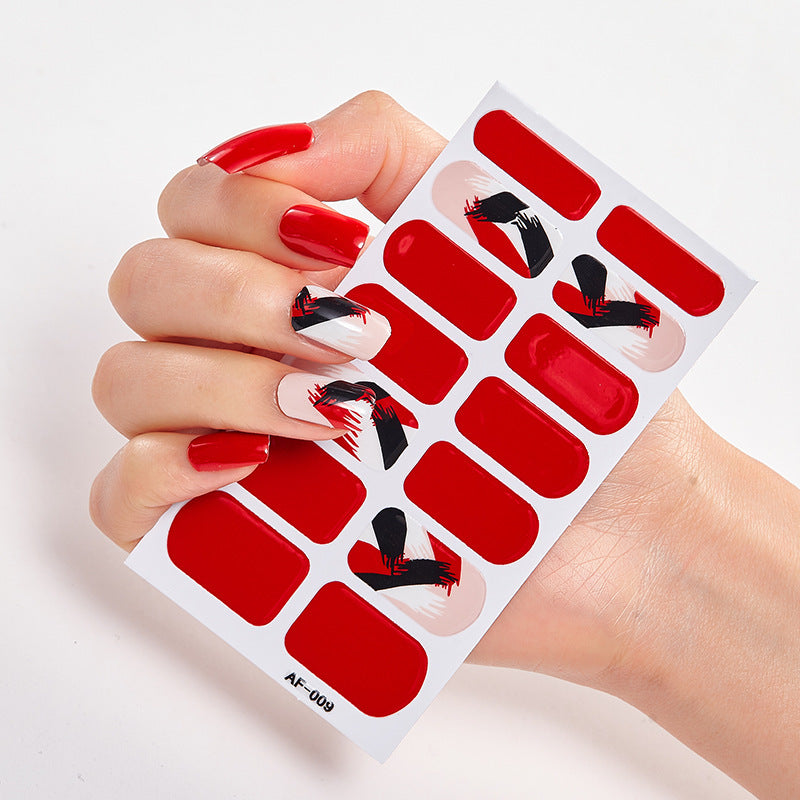 Trendy Waterproof Nail Sticker