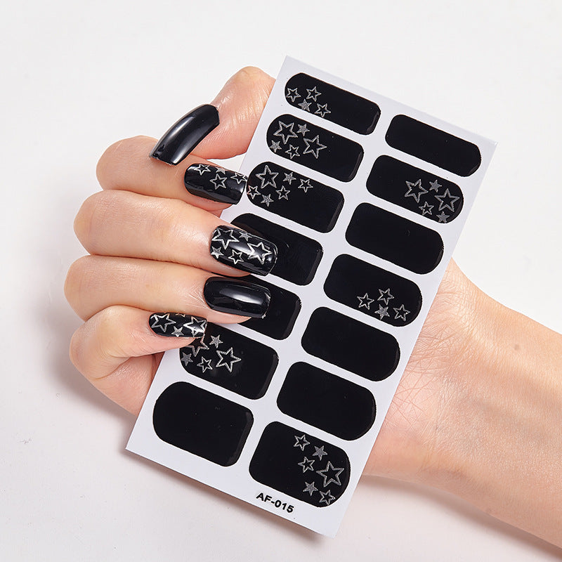 Trendy Waterproof Nail Sticker