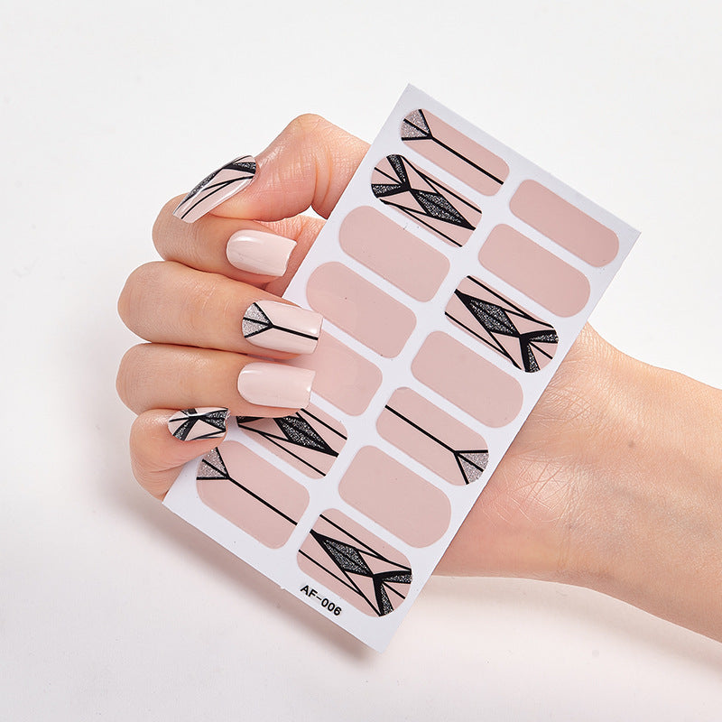 Trendy Waterproof Nail Sticker