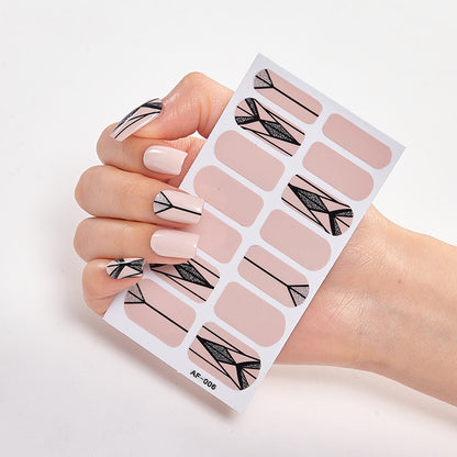 Trendy Waterproof Nail Sticker
