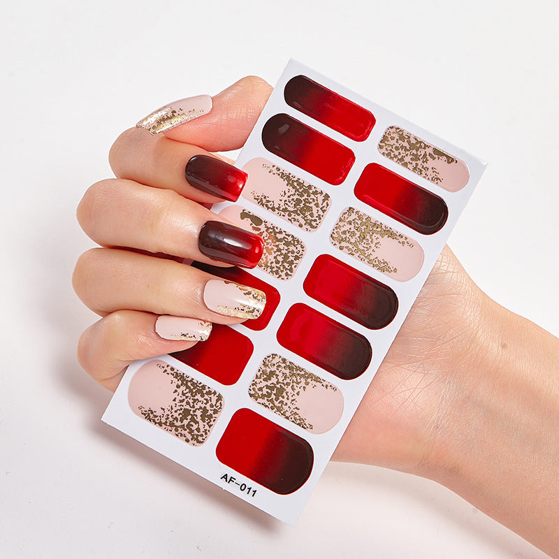 Trendy Waterproof Nail Sticker
