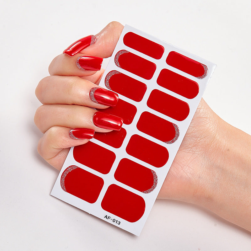 Trendy Waterproof Nail Sticker