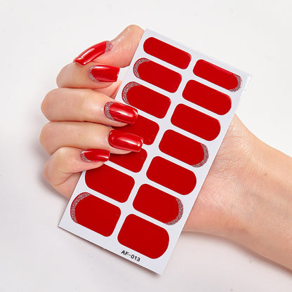 Trendy Waterproof Nail Sticker