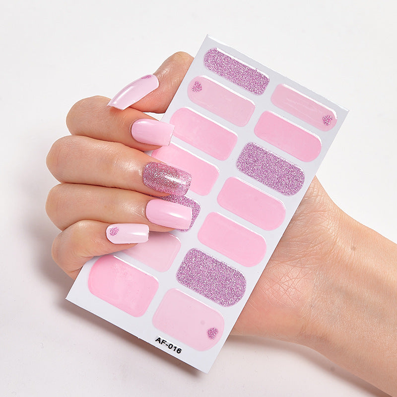 Trendy Waterproof Nail Sticker