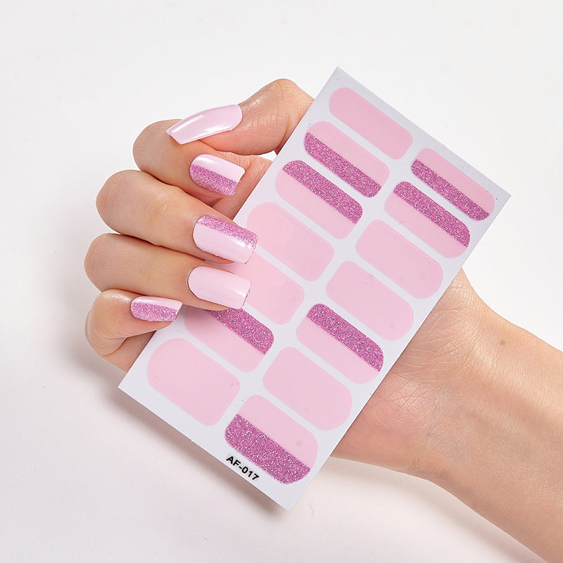 Trendy Waterproof Nail Sticker