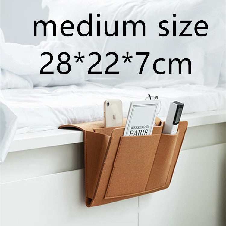 Pocket Felt Bedside Storage Bag