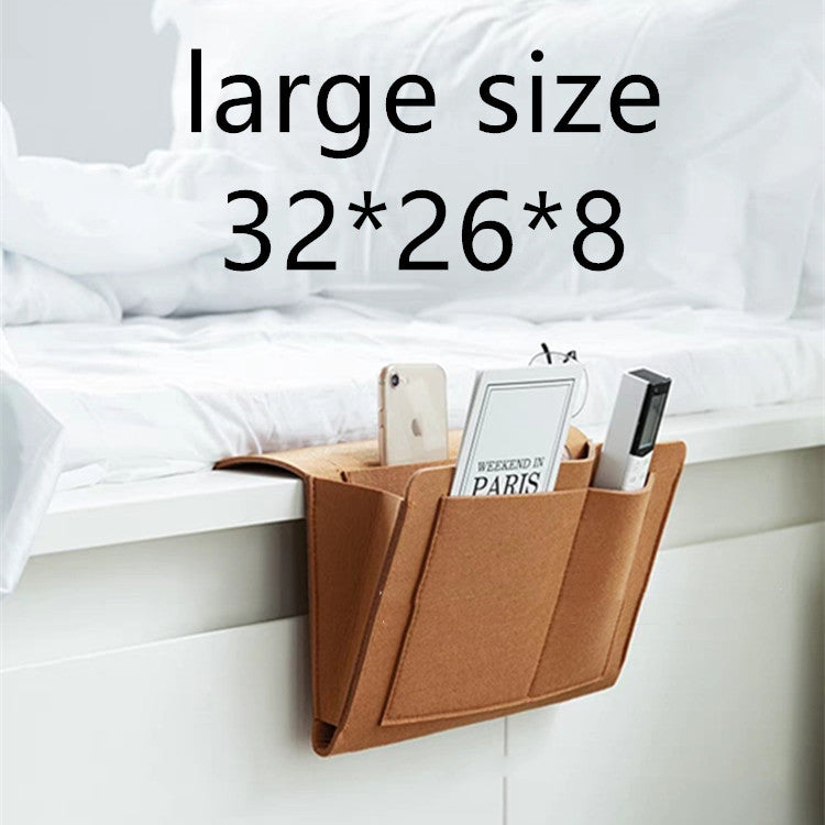 Pocket Felt Bedside Storage Bag