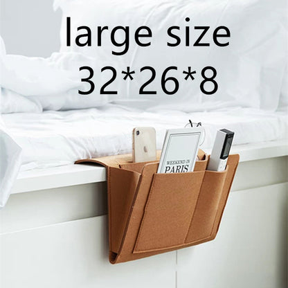 Pocket Felt Bedside Storage Bag