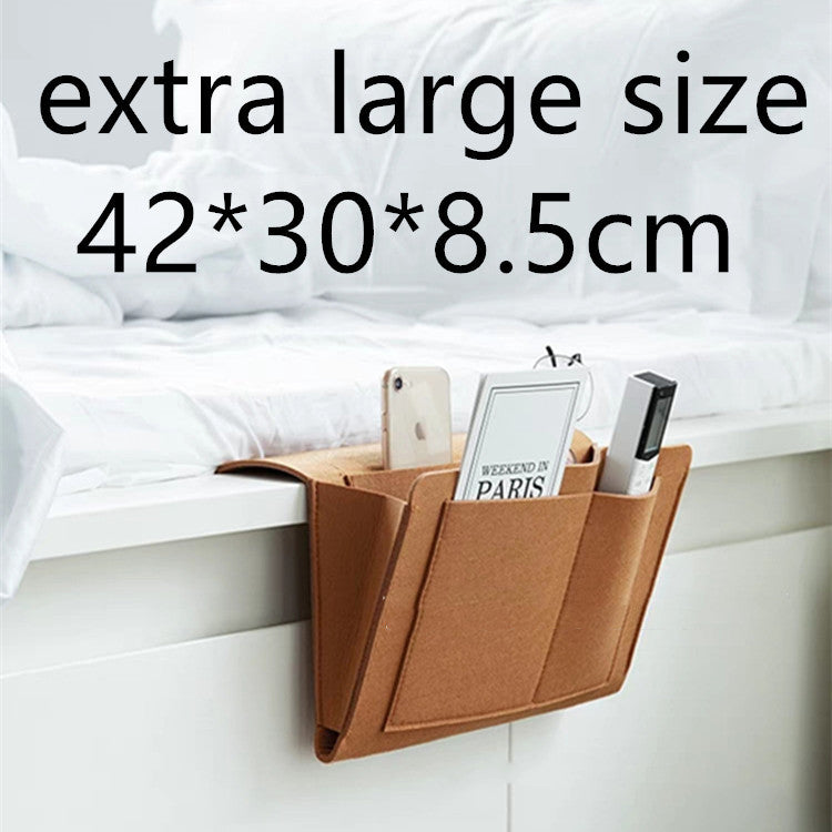 Pocket Felt Bedside Storage Bag