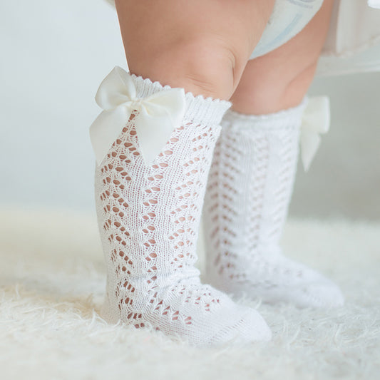 Cute Girls Non-slip Knee High Socks