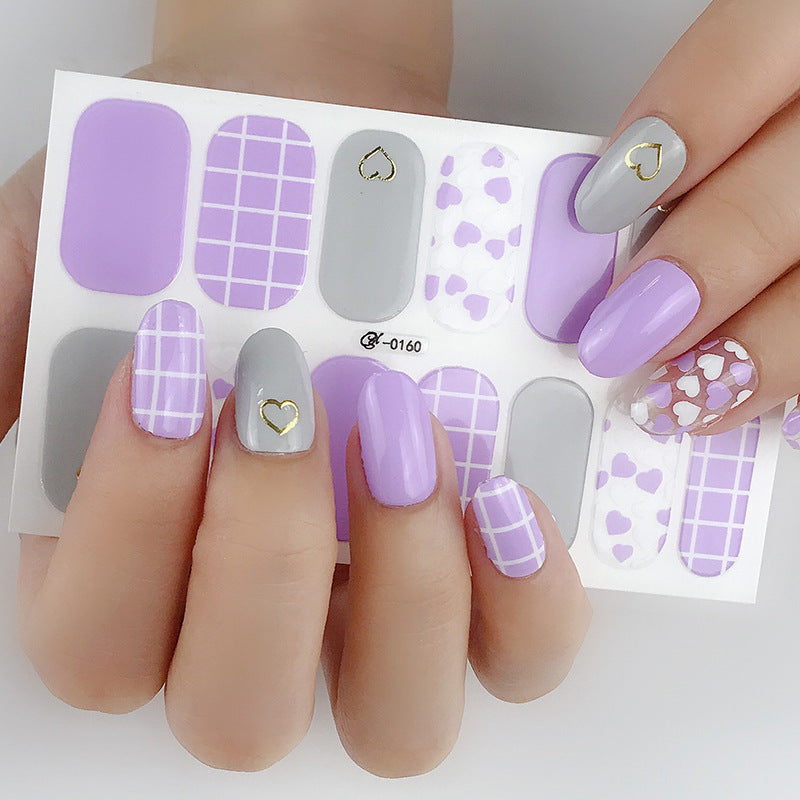 Imitation 3D Hot Nail Stickers