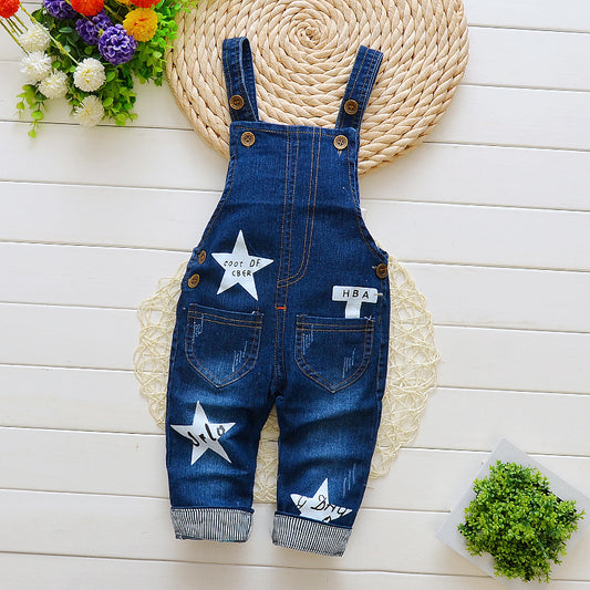 Children's Cute Little Overalls