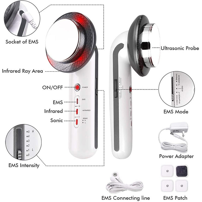 Three-in-one Slimming Beauty Massage Instrument
