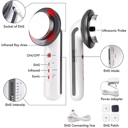 Three-in-one Slimming Beauty Massage Instrument