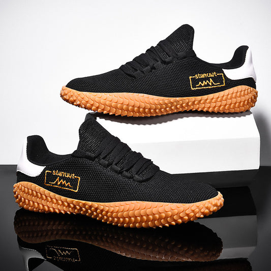 Flying Woven Breathable Casual Shoes