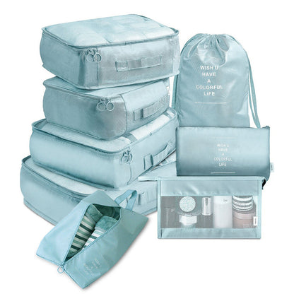 8-piece Set Luggage Divider Travel Storage Bag